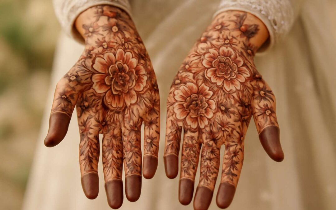 Henna Flowers: Elegant Designs and Cultural Significance of this Natural Artistry