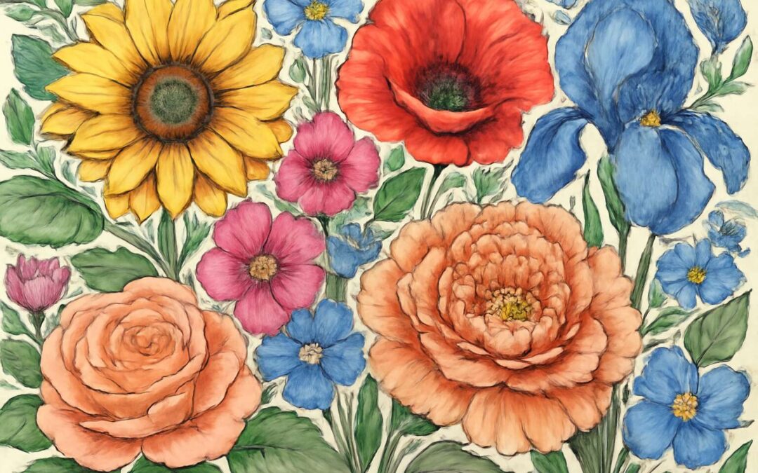 Create Stunning Artwork with a Beautiful Flowers Drawing: Tips and Inspiration