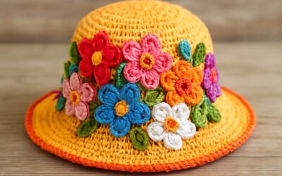Charming Styles and Tips for Creating Your Unique Crochet Flowers Hat Design