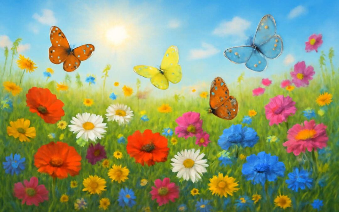Flowers and butterflies: a captivating journey through nature’s delicate beauty and vibrant colors