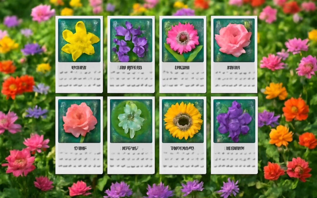 Discover the enchanting beauty of the flowers of the month and their symbolism throughout the year