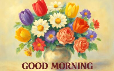 Start Your Day Bright with Beautiful Flowers Good Morning Images to Inspire Happiness