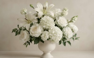 Discover Elegant Elegance with Our Stunning White Flowers Bouquet for Any Occasion