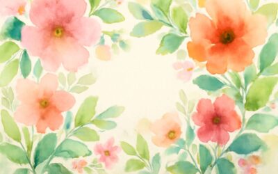 Discover Stunning Inspiration with Vibrant Watercolor Flowers Backgrounds for Design Projects