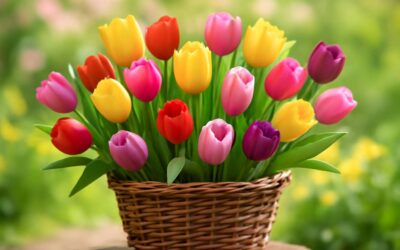 Brighten Your Day with a Stunning Bouquet of Flowers Tulips to Brighten Any Space