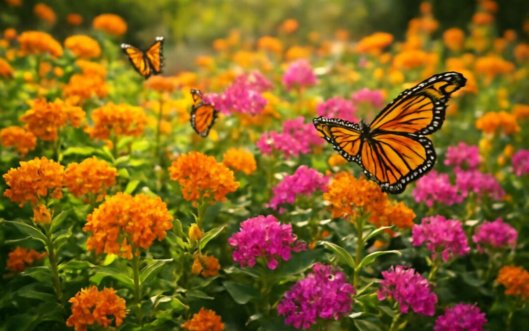 Turn Your Backyard Into a Pollinator Paradise with butterfly flowers.