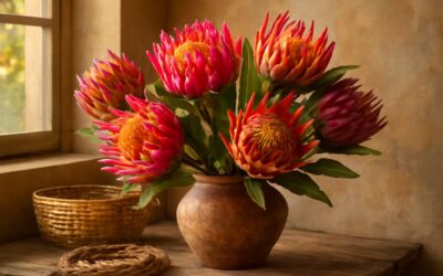 Transform your space with artificial protea flowers south africa, timeless blooms for modern homes