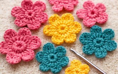 Discover crochet flowers patterns: 12 blooming tutorials to crochet with flair