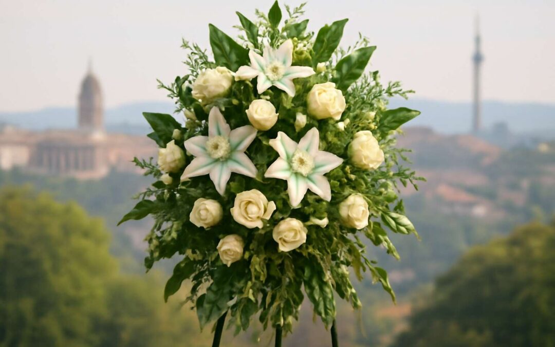 Elegant funeral flowers in pretoria for heartfelt tributes and lasting memories.