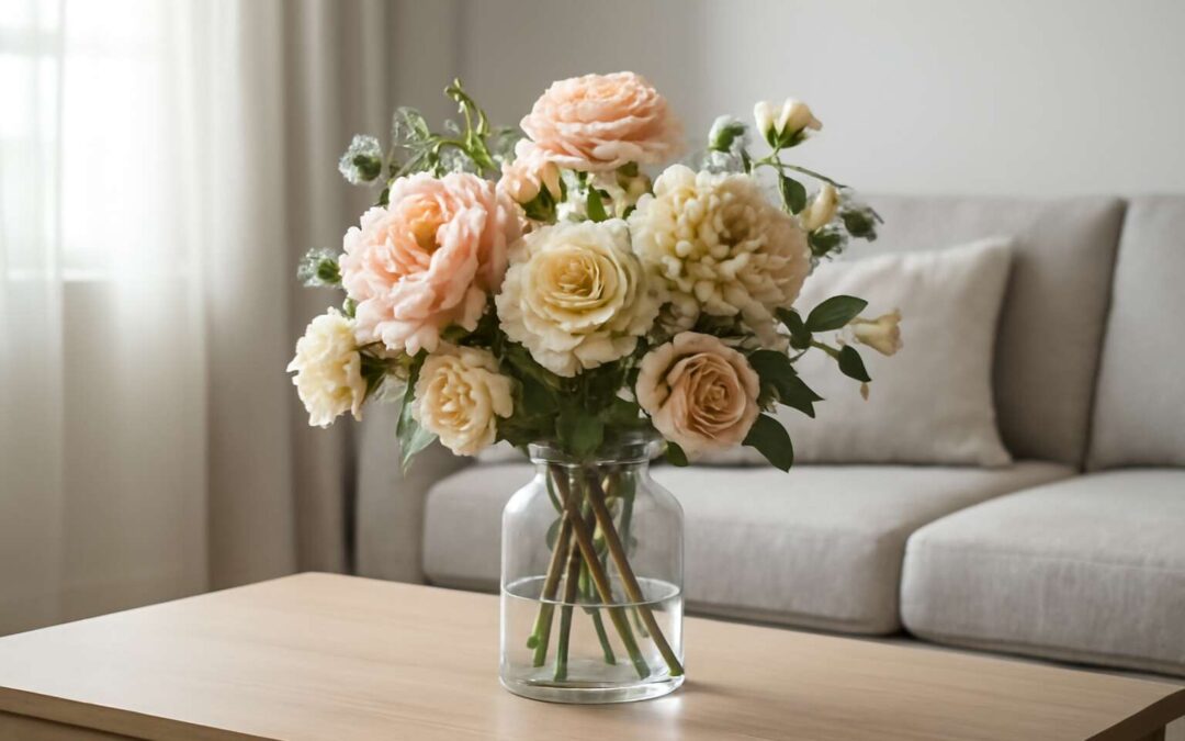 Breathe new life into your space with artificial flowers at home