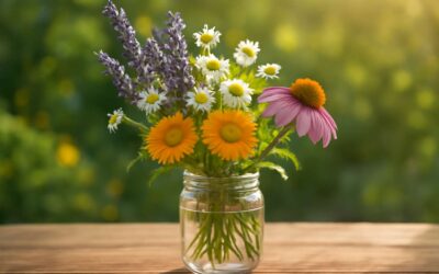 A burst of healing flowers that refreshes your mind and soul.