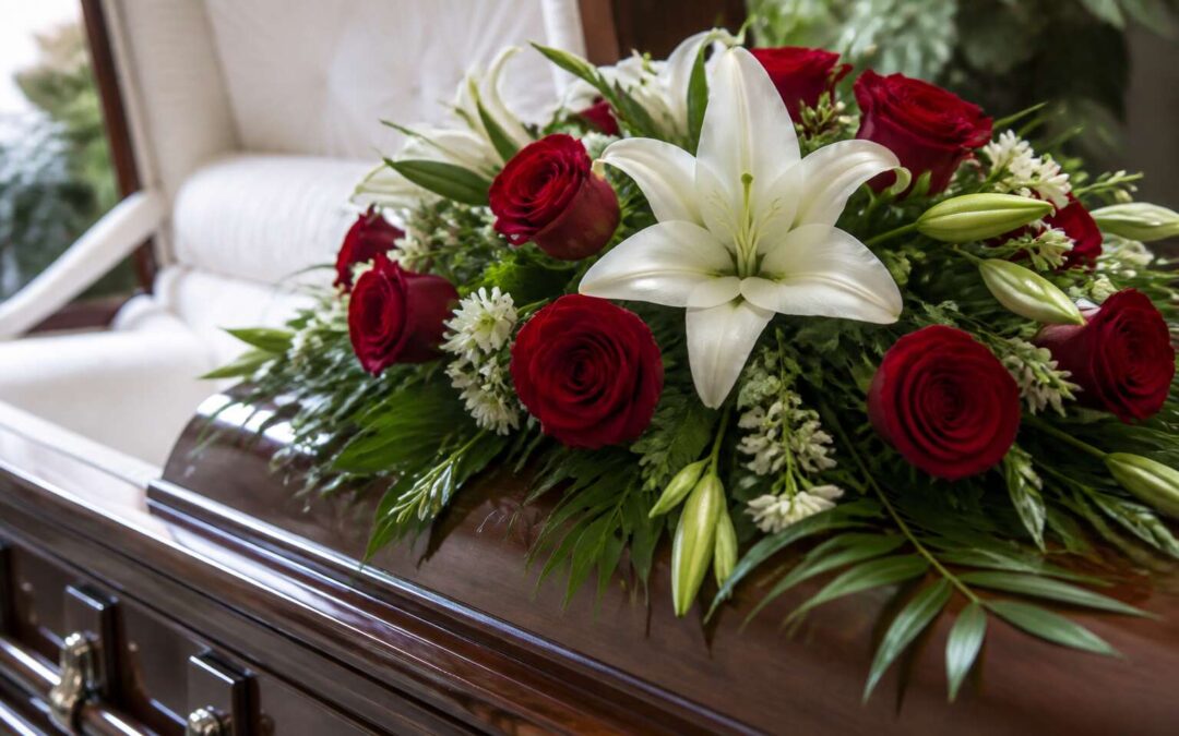 Choose the best flowers for the coffin with these tips.